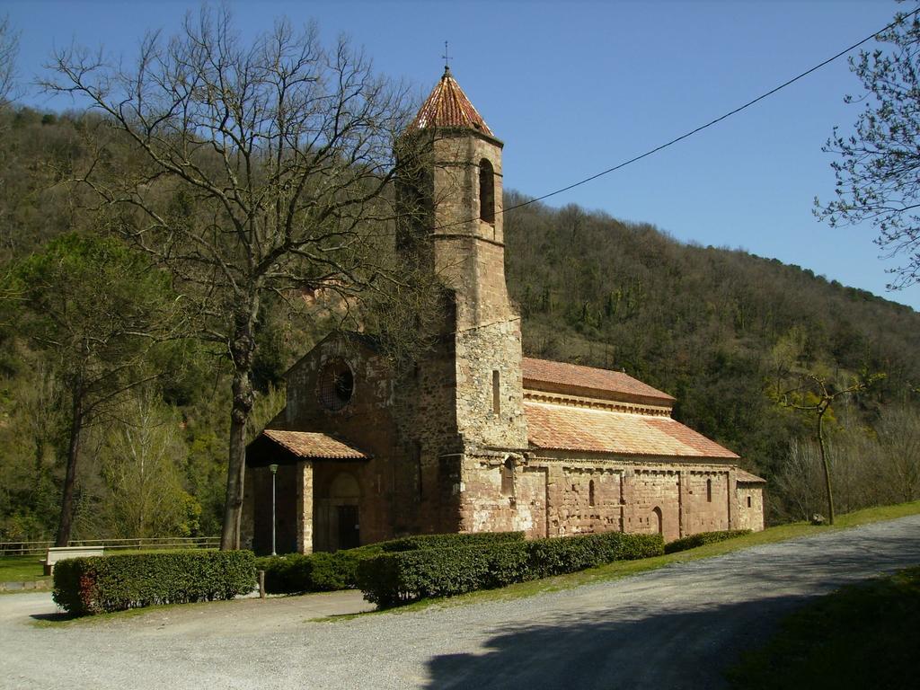 Pensio L'Estada Sant Joan les Fonts Exterior photo